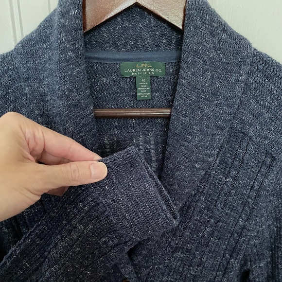 Ralph Lauren Blue Sweater - Picture 2 of 4